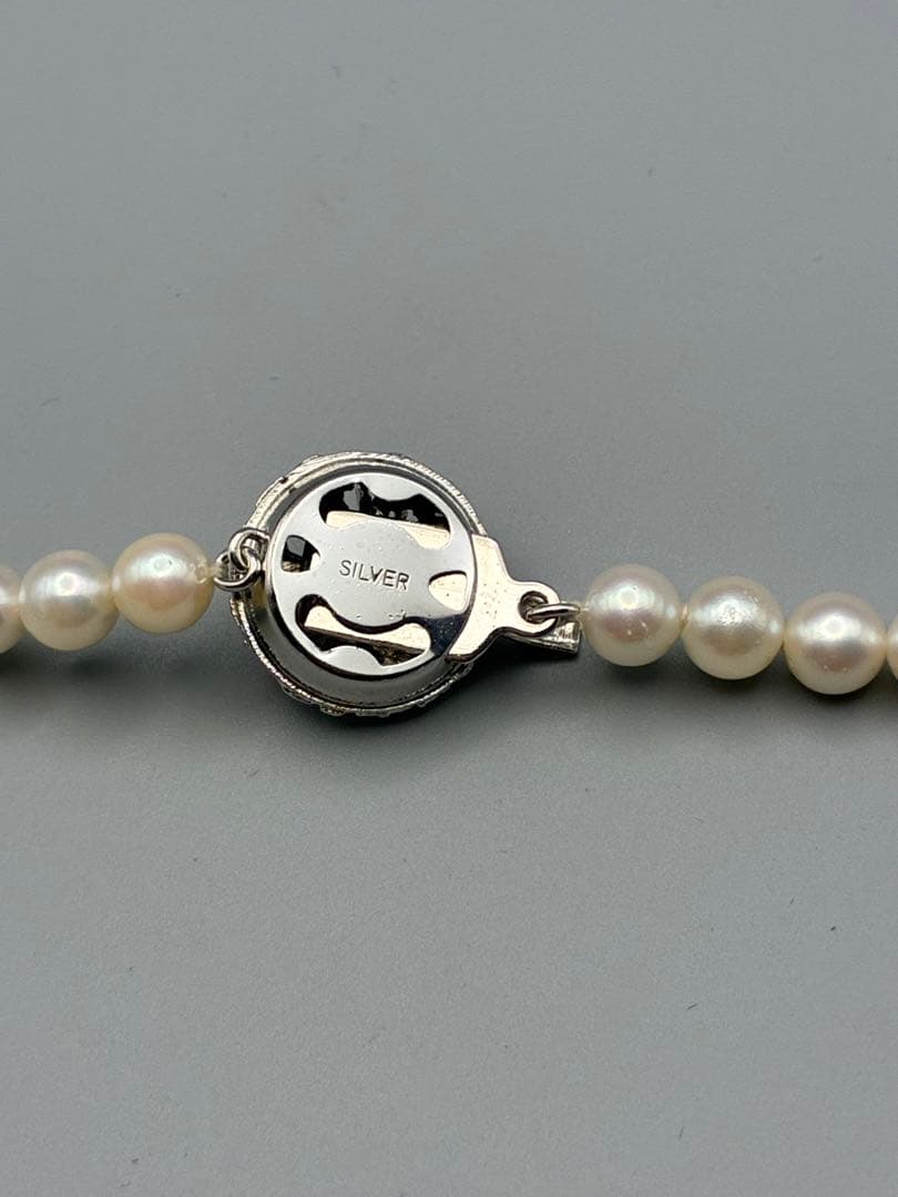 アコヤ真珠　本真珠　 0.6cm ロング　83cm レディース