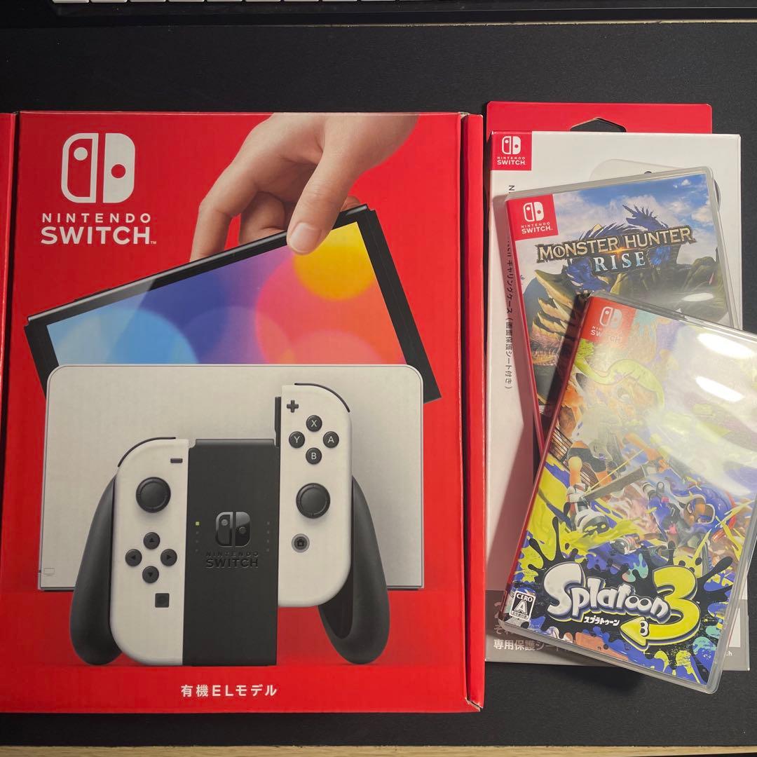 Nintendo Switch(周辺機器・ゲームソフト付き)