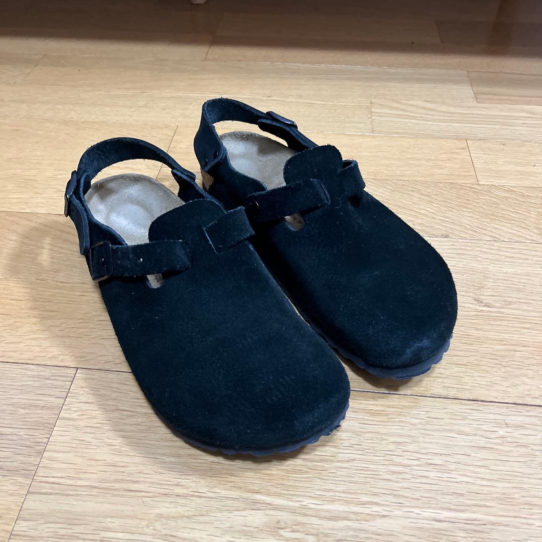 靴 BIRKENSTOCK TOKIO Suede 40 26.0cm