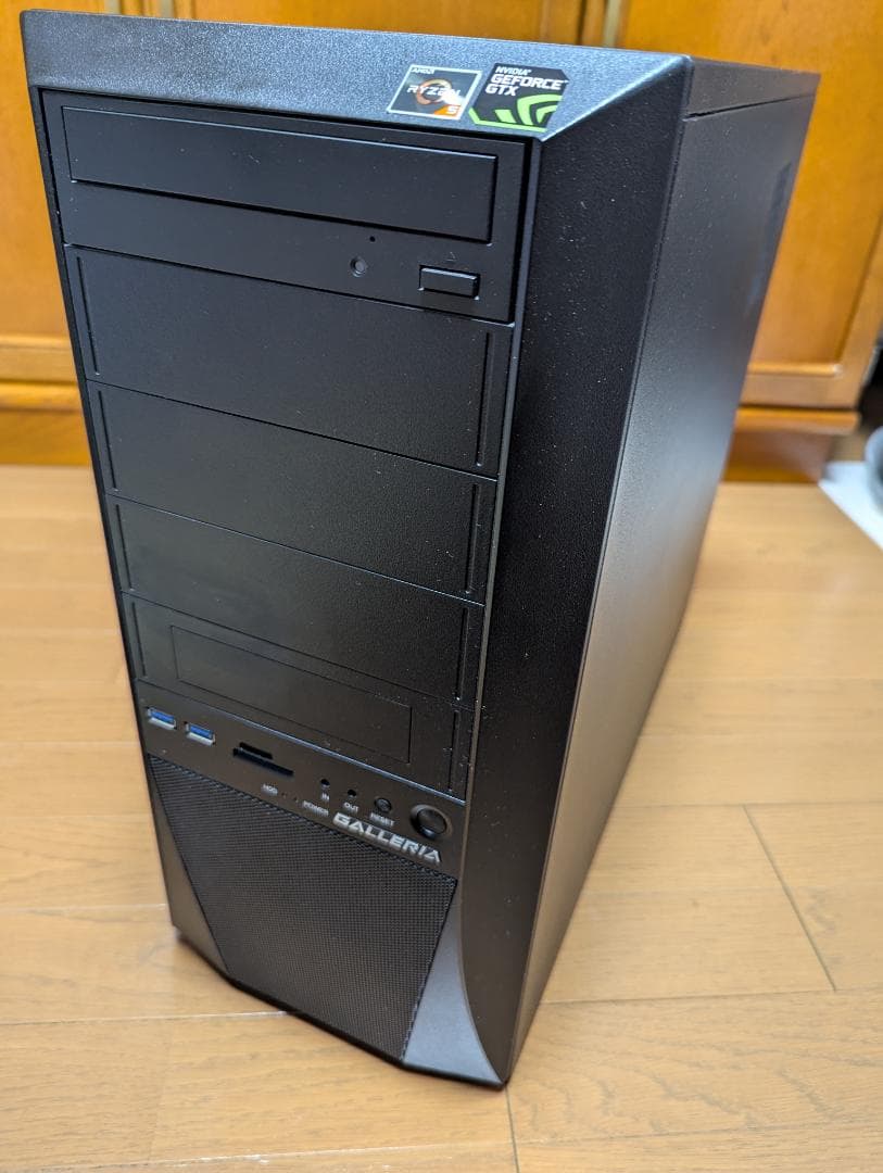 GALLERIAデスクトップパソコン メモリ16GB GTX1060(6GB)