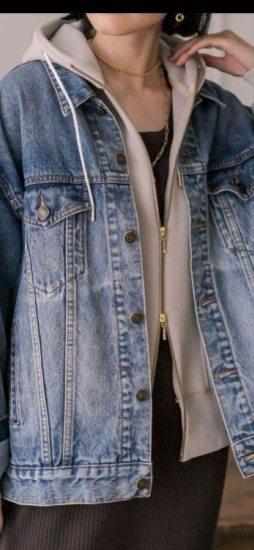 《美品》リヴドロワ　モン　デニムジャケット