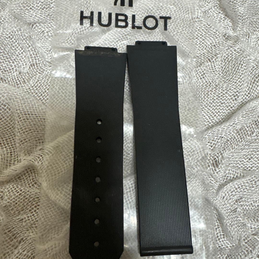ゆ*か様 HUBLOT ウブロ　 ブラック ラバーベルト