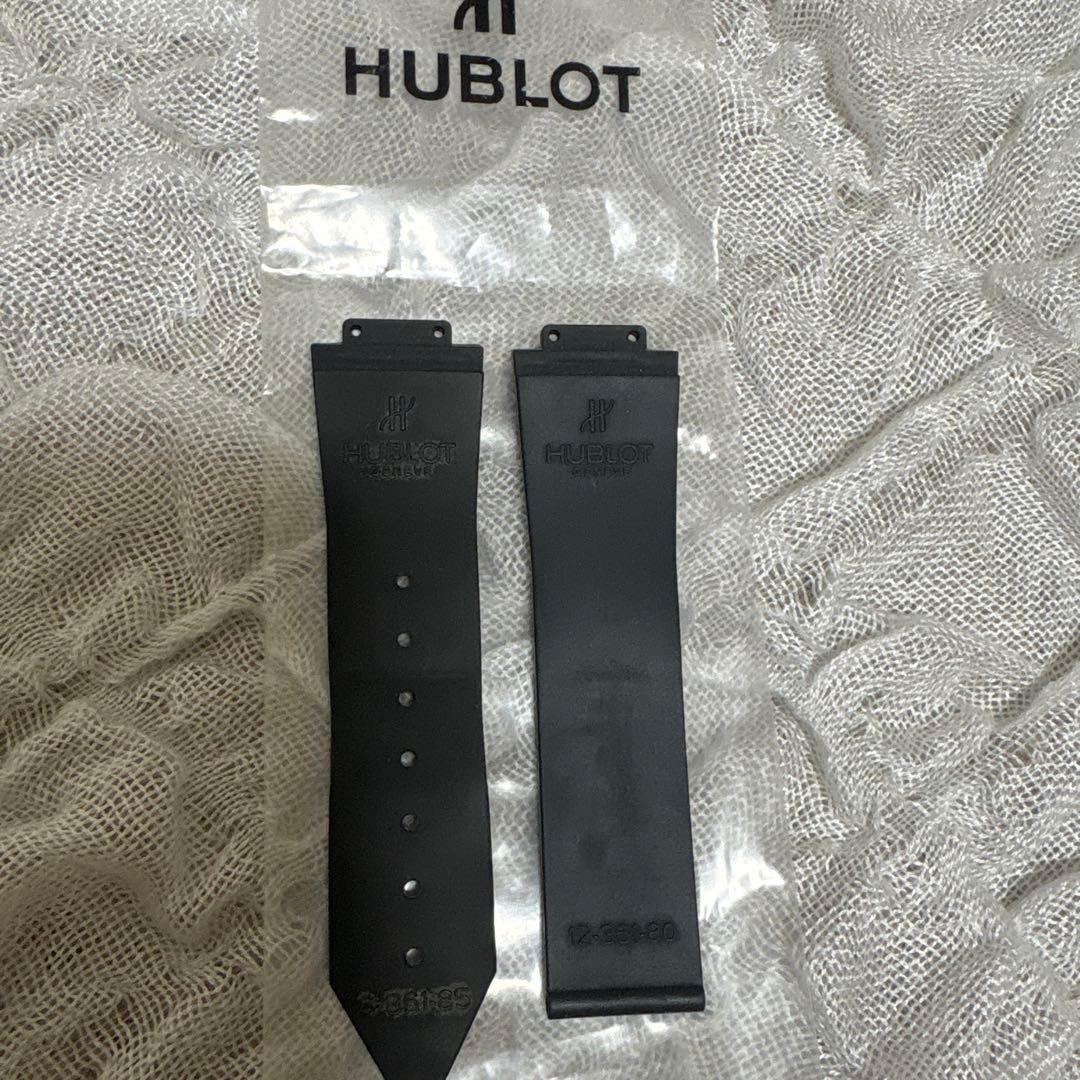 ゆ*か様 HUBLOT ウブロ　 ブラック ラバーベルト