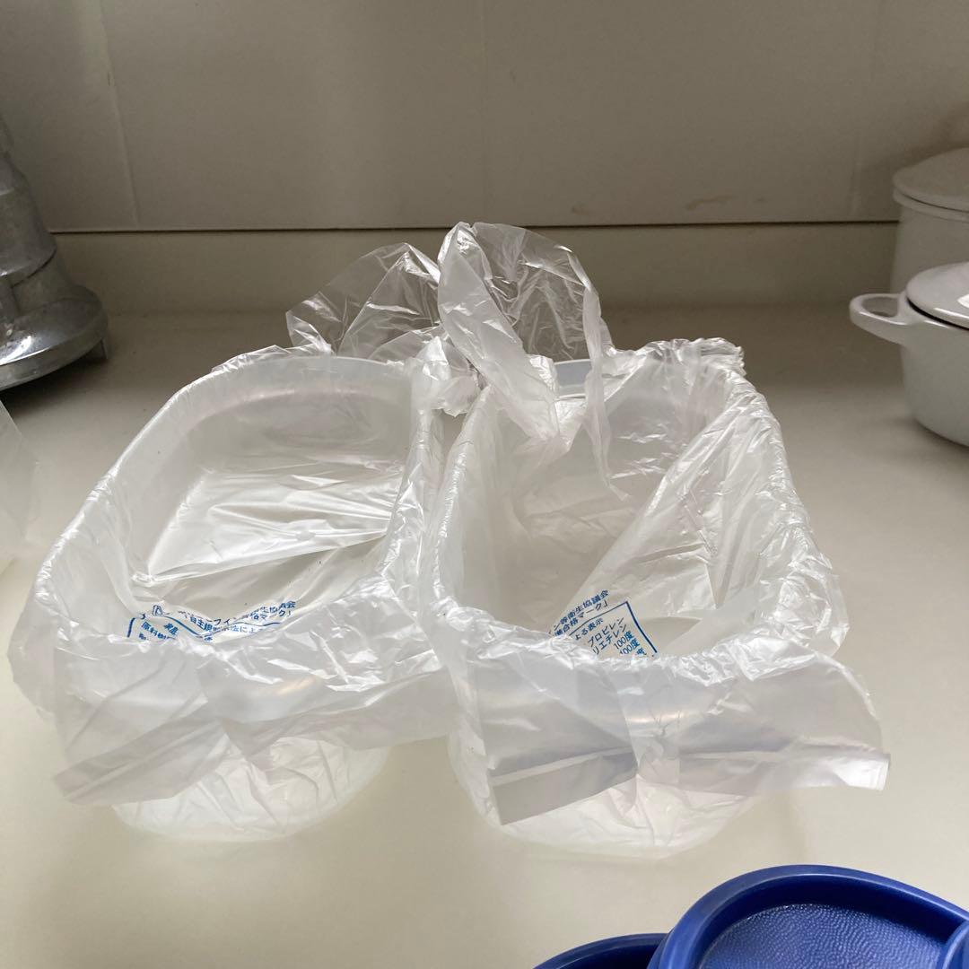 タッパーウェアＭＭだ円5個 [新品]