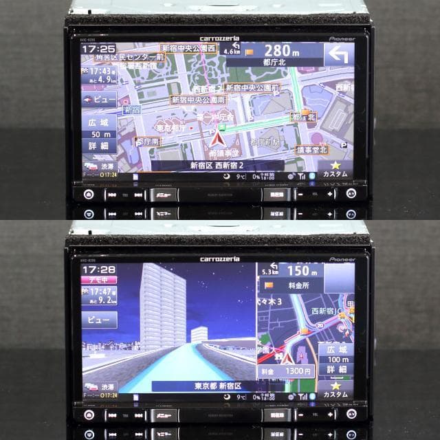 地図2025年春最新版 最上級楽ナビAVIC-RZ99 フルセグ/BT/HDMI