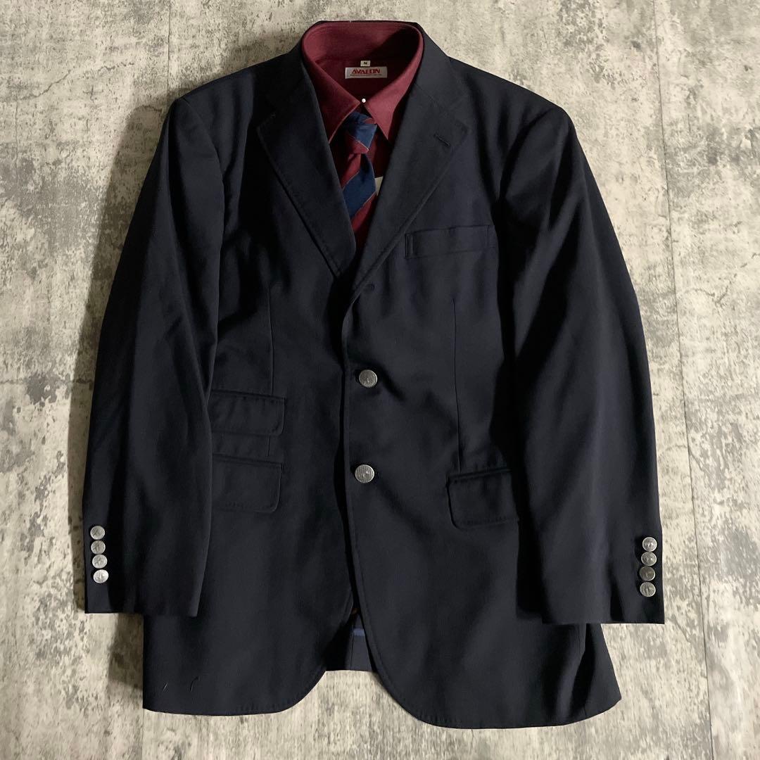 OLD GUCCI & LONG CHAMPネクタイ イタリア製生地 高級スーツ