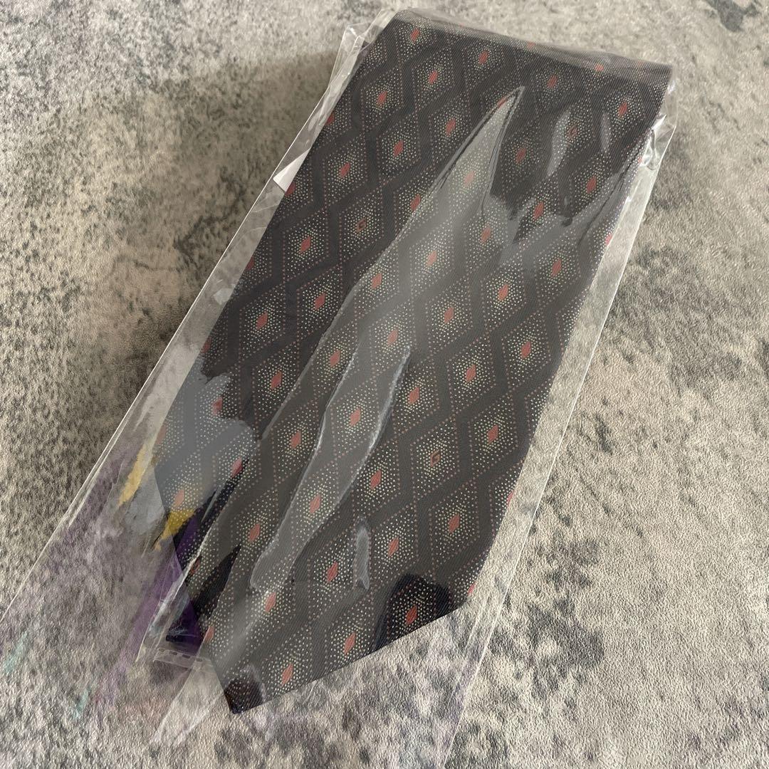 OLD GUCCI & LONG CHAMPネクタイ イタリア製生地 高級スーツ