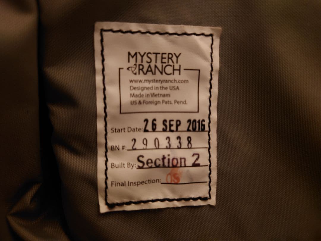 最終値下げ(9/28迄)【MYSTERY RANCH】 スリーウェイ18