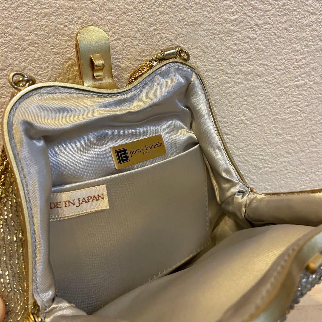 【RRQ】Pierre Balmain ビーズバッグ