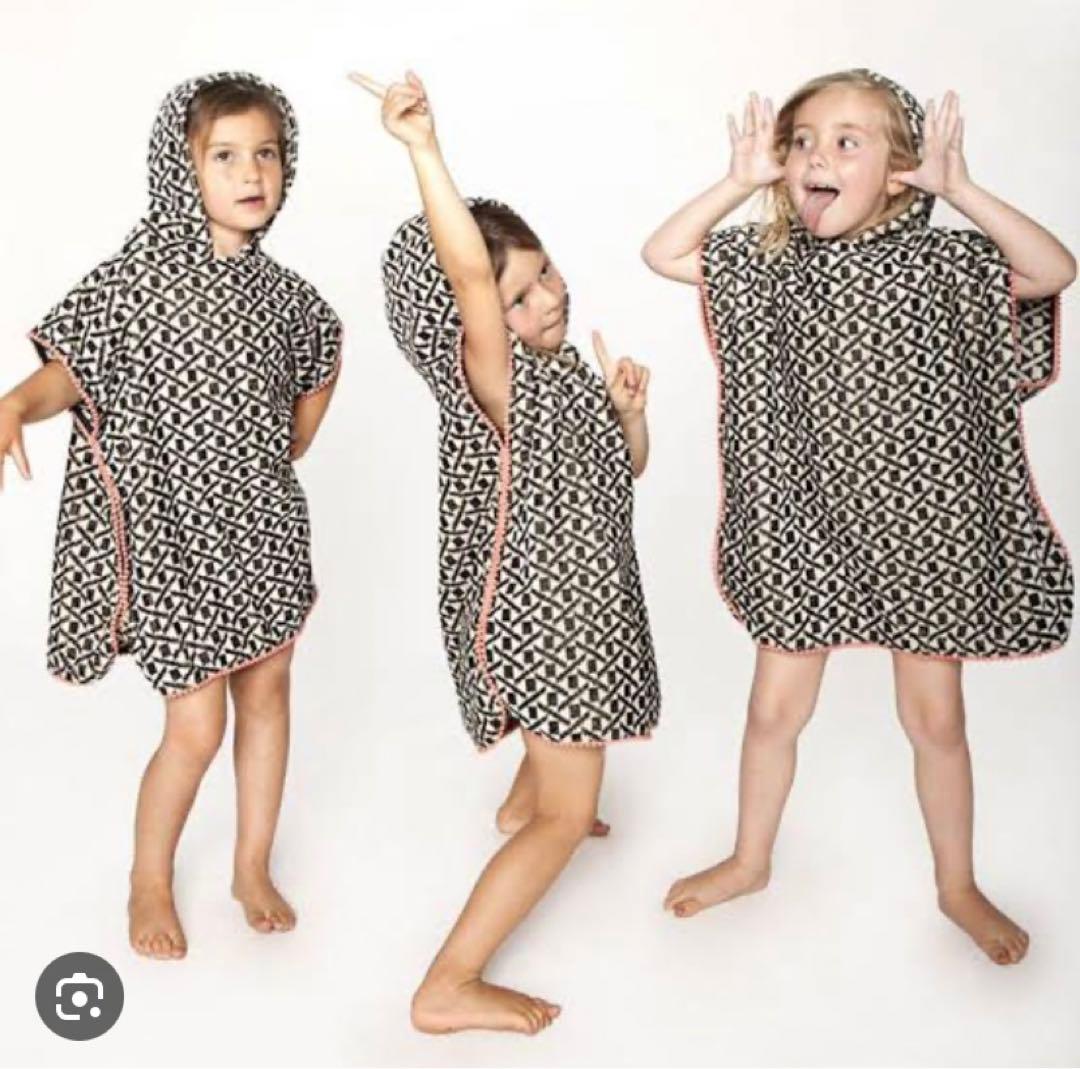 seea キッズ　ポンチョ