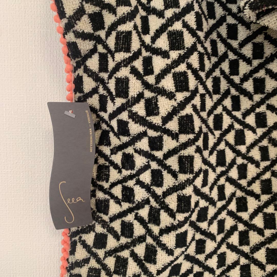 seea キッズ　ポンチョ