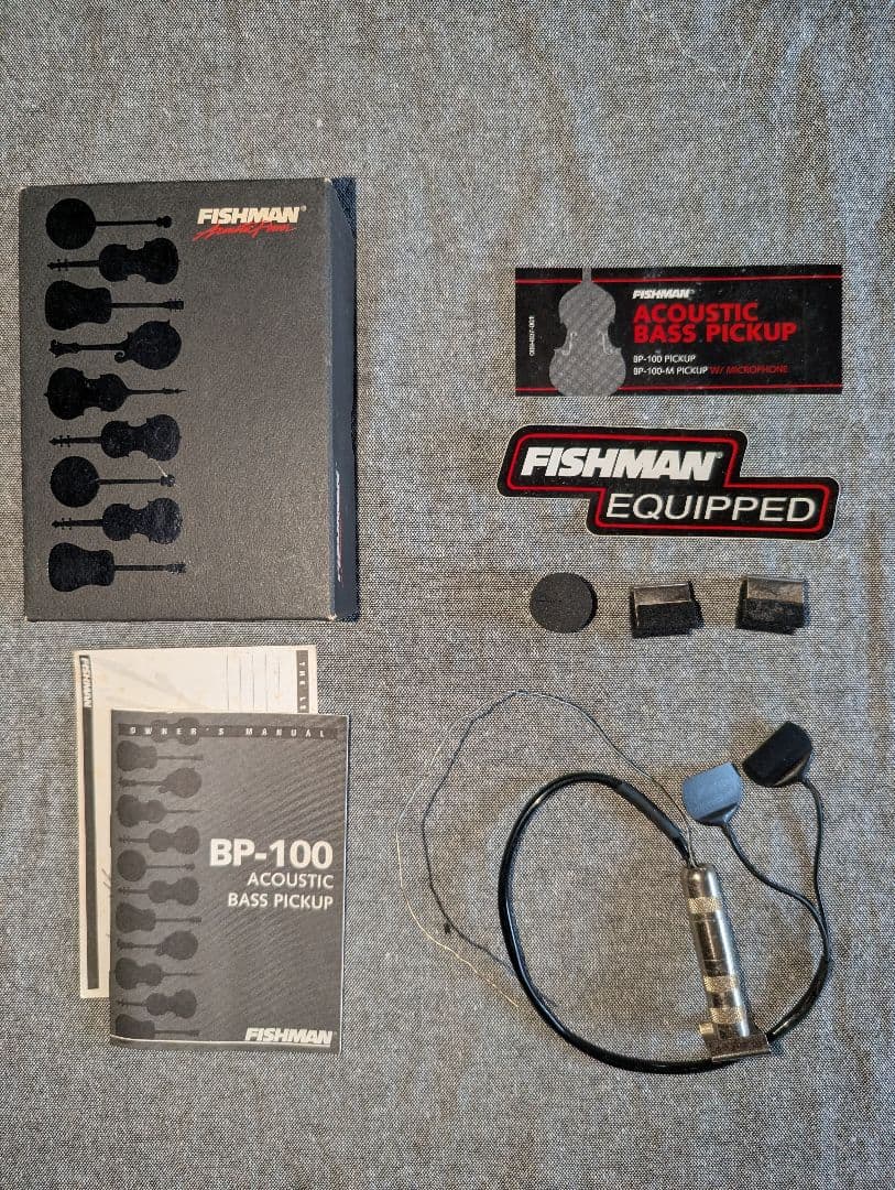 Fishman BP-100 アコースティックベースピックアップ
