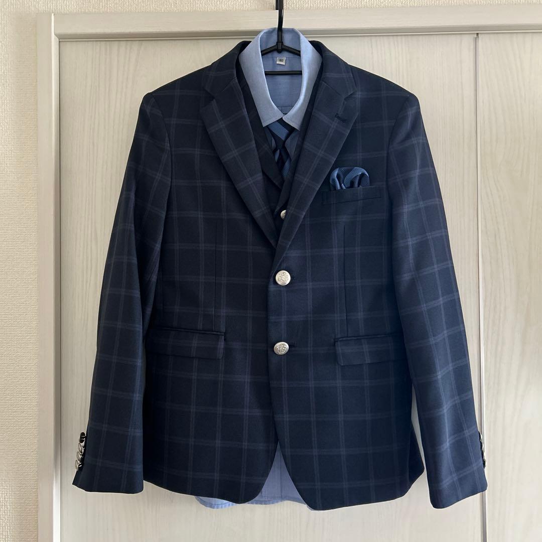 男の子 フォーマル スーツ 160 ⑥点セット