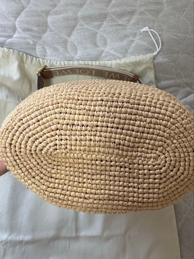 LOEWE ラフィア かごバッグ　ロエベ