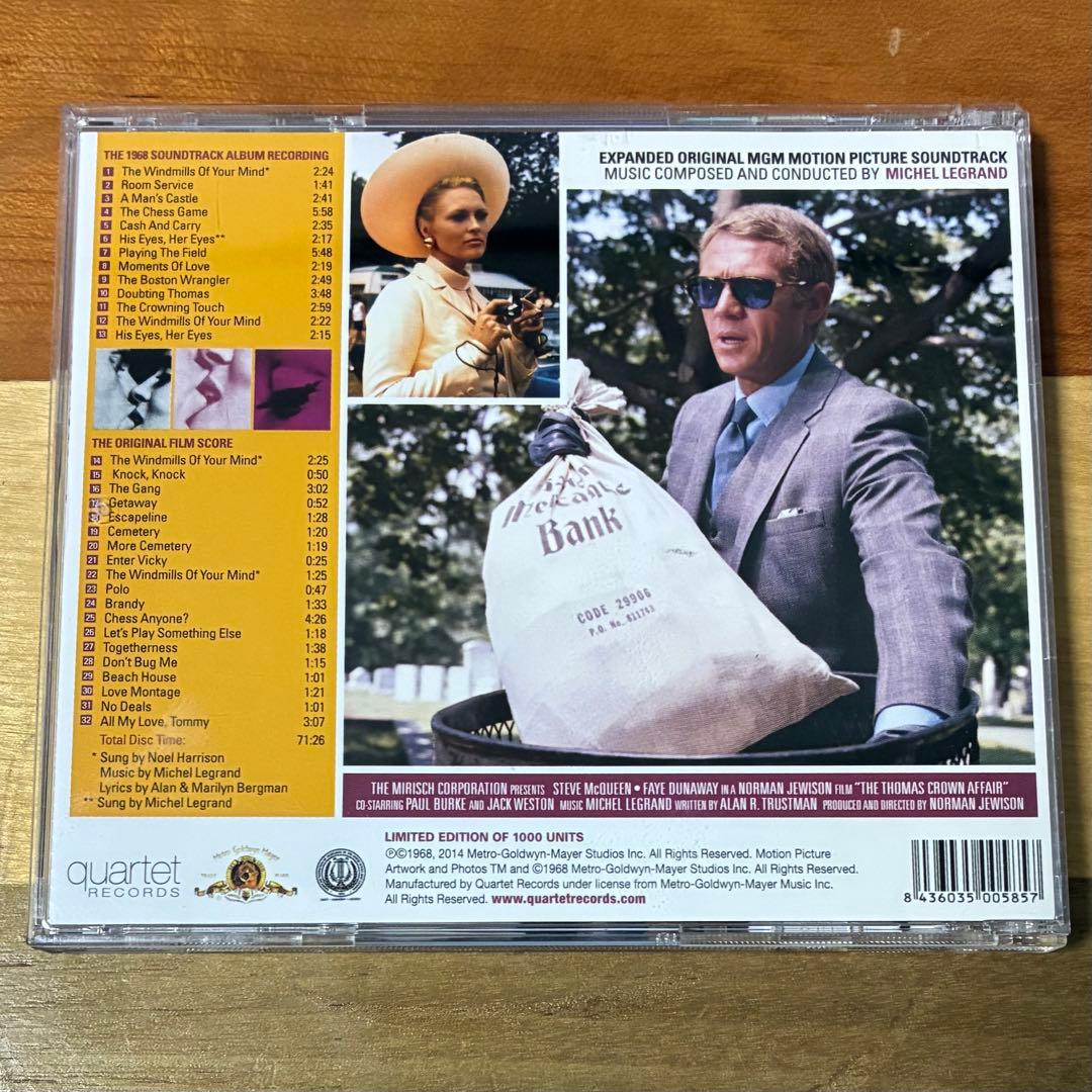 洋楽 The Thomas Crown Affair / Soundtrack