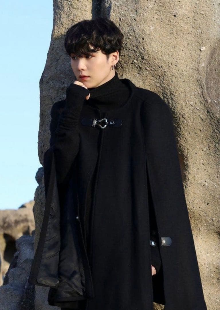 ZARA MANTECOポンチョケープコートゴールド金具即完売ブラック