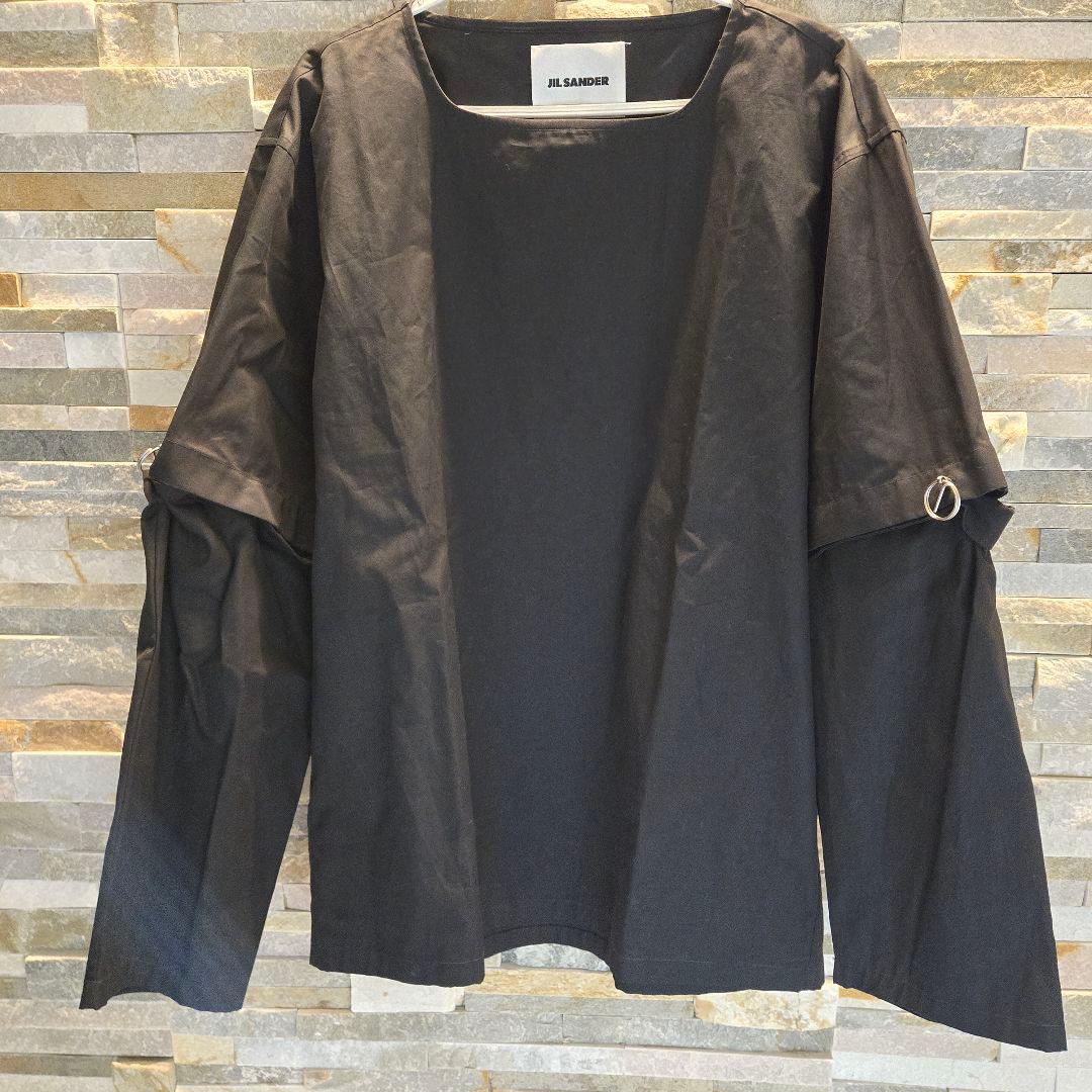 JIL SANDER 21SS 2WAY シャツカットソー　ジル・サンダー　黒