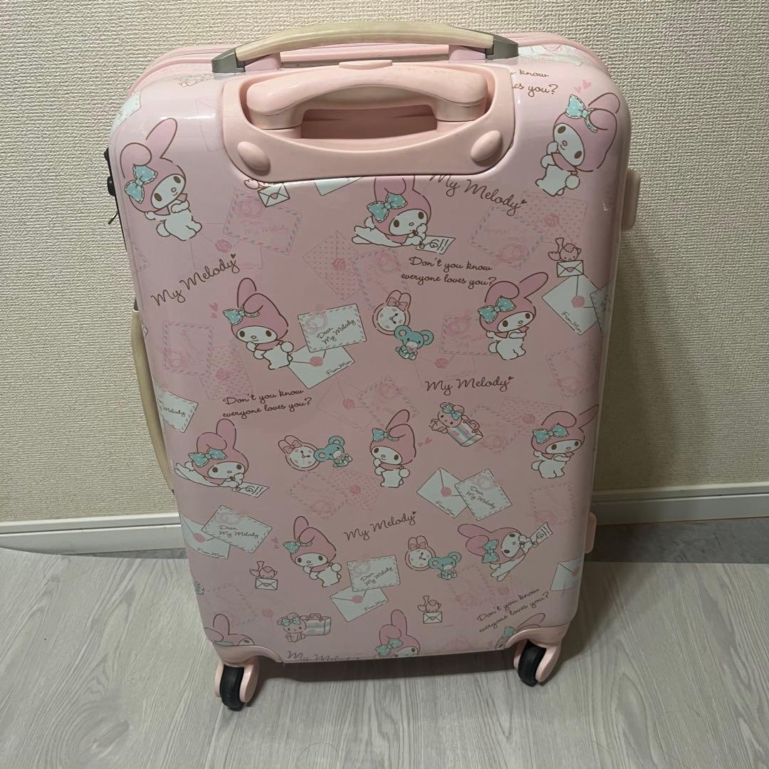 【希少】マイメロディ　スーツケース　キャリーケース　マイメロ　サンリオ ピンク