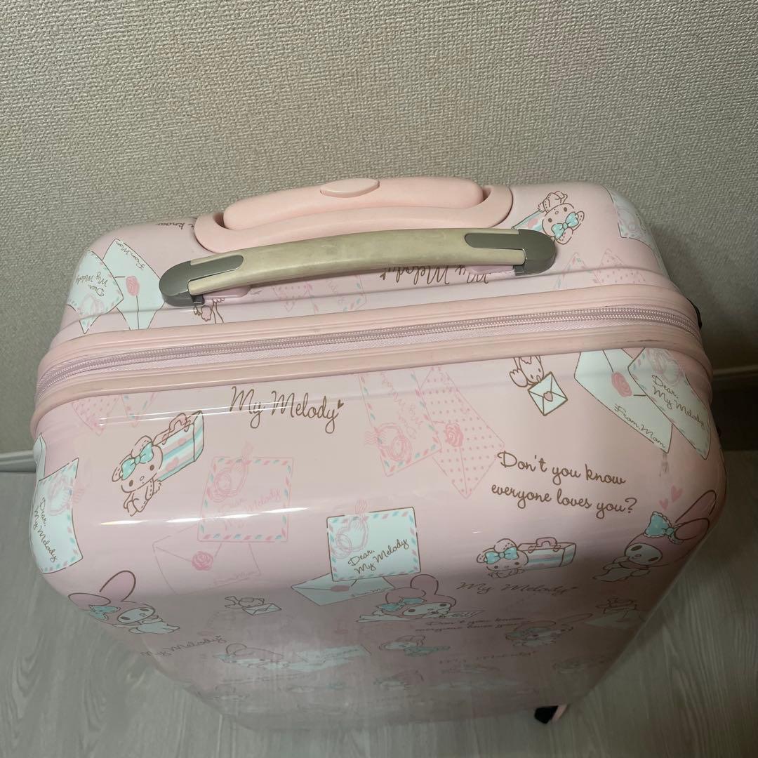 【希少】マイメロディ　スーツケース　キャリーケース　マイメロ　サンリオ ピンク