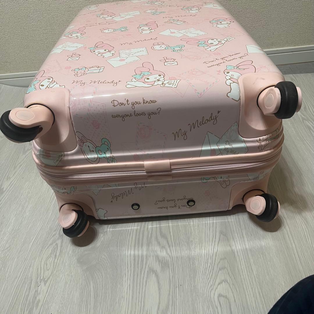 【希少】マイメロディ　スーツケース　キャリーケース　マイメロ　サンリオ ピンク