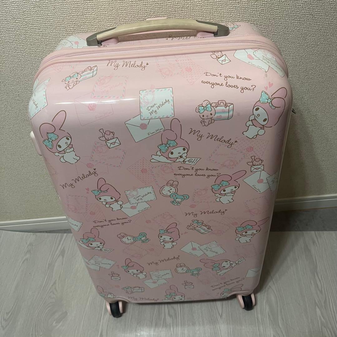 【希少】マイメロディ　スーツケース　キャリーケース　マイメロ　サンリオ ピンク