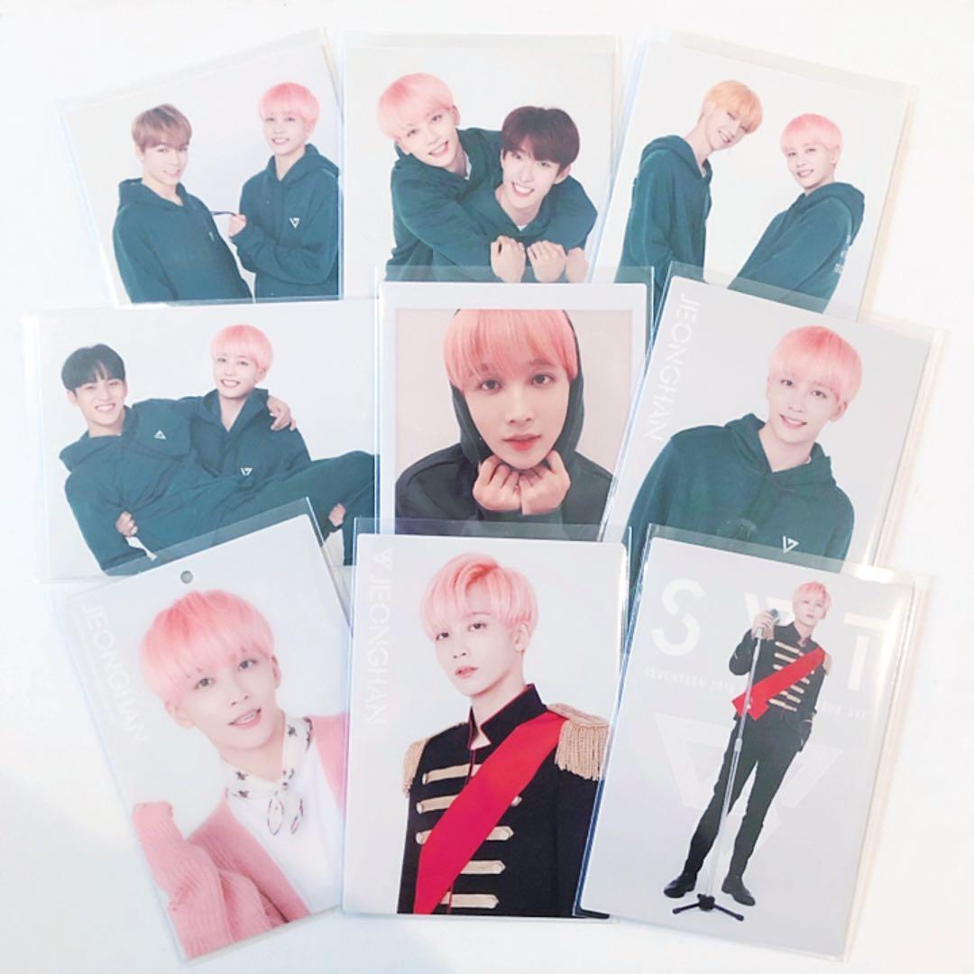 SEVENTEEN SVT 公式グッズ トレカ ソロ ペア ジョンハン セブチ