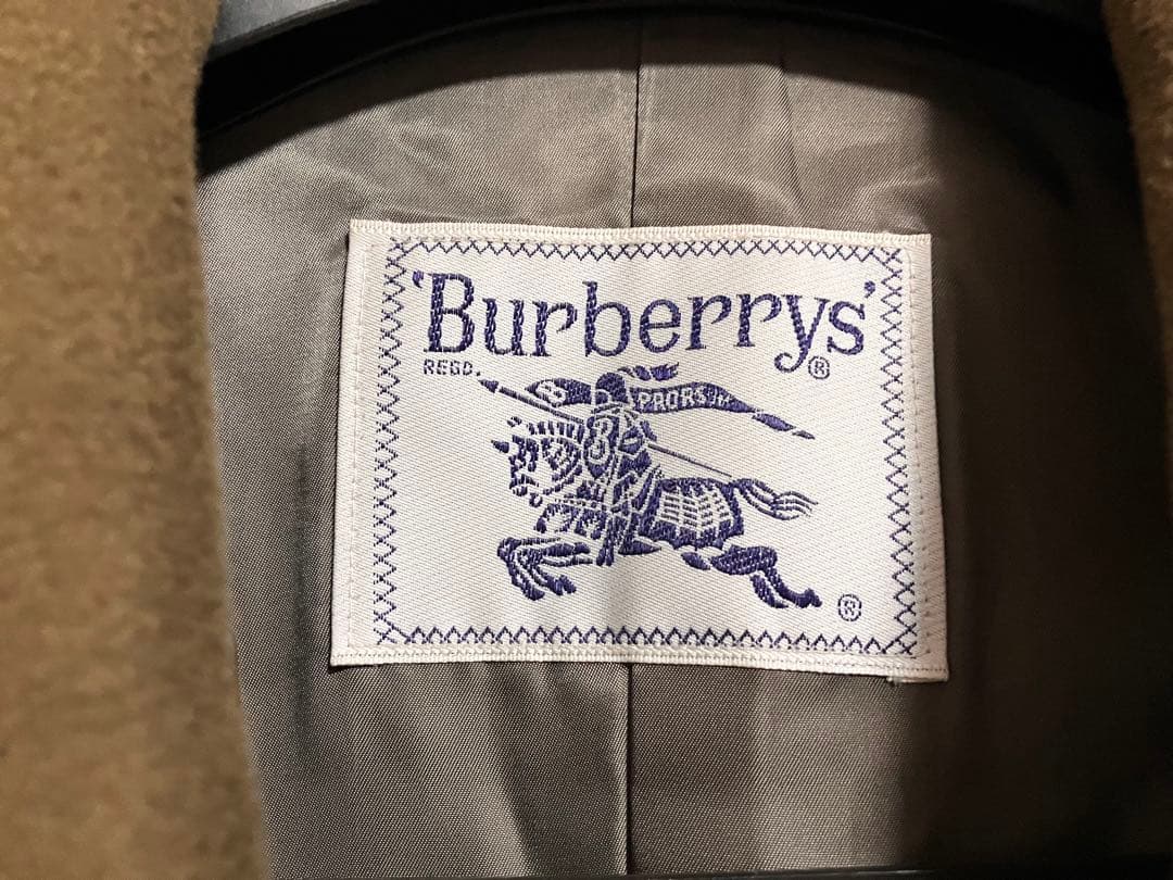 Burberrys 90s ヴィンテージ ダブル チェスターコート カシミヤ混