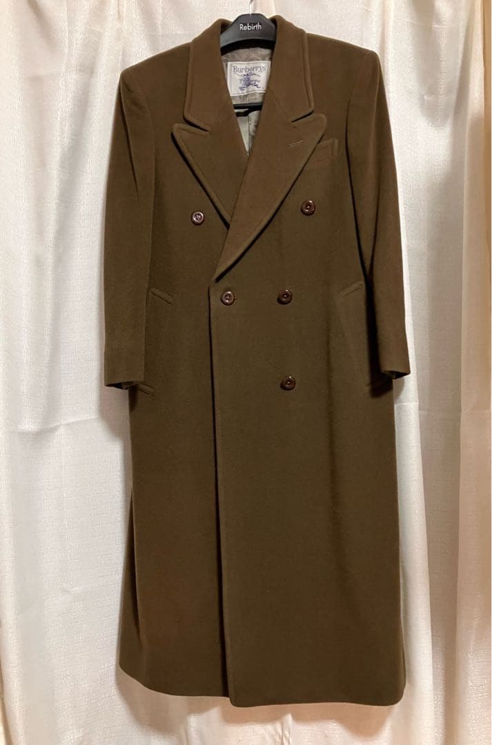 Burberrys 90s ヴィンテージ ダブル チェスターコート カシミヤ混