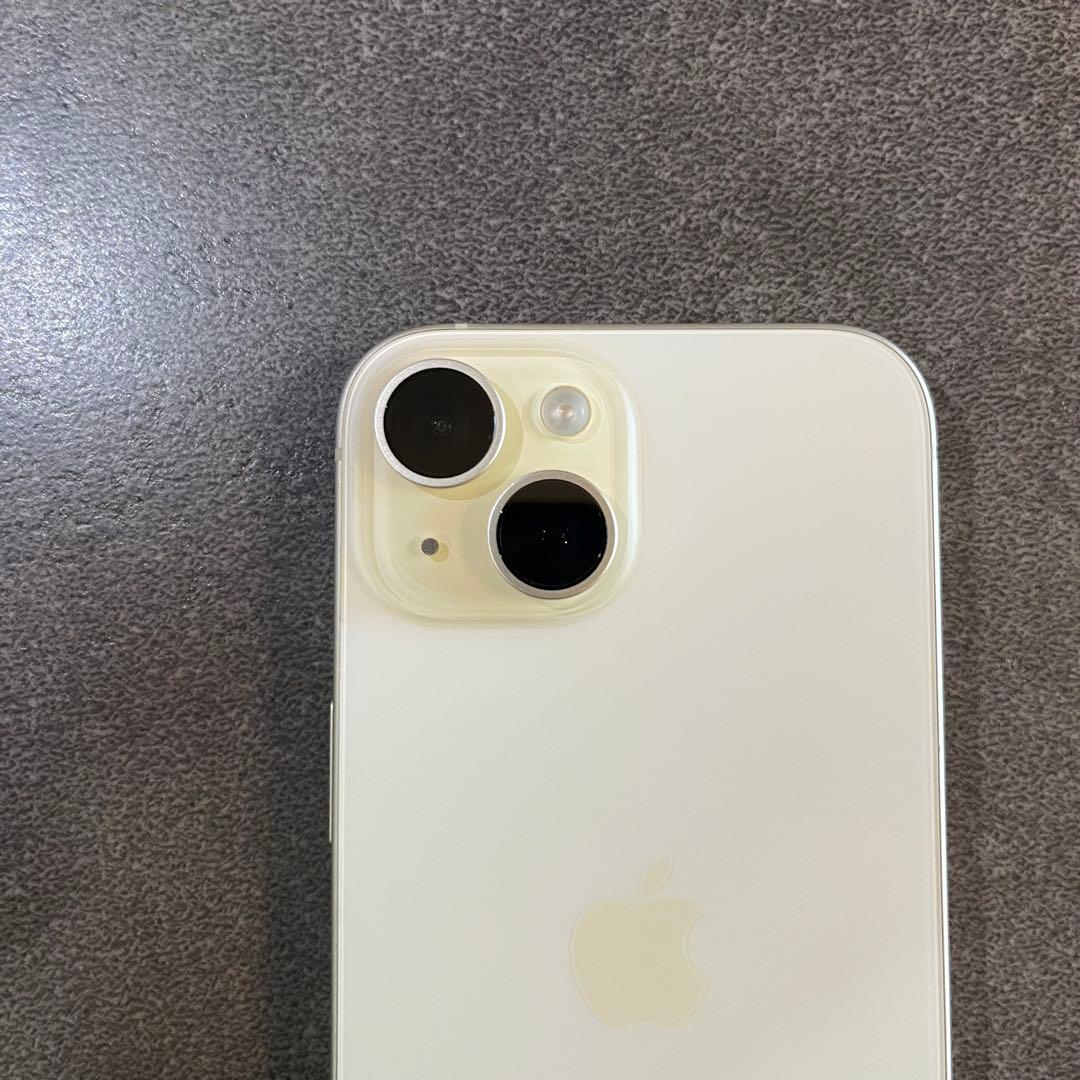 iPhone15 128GB イエロー SIMフリー 極美品