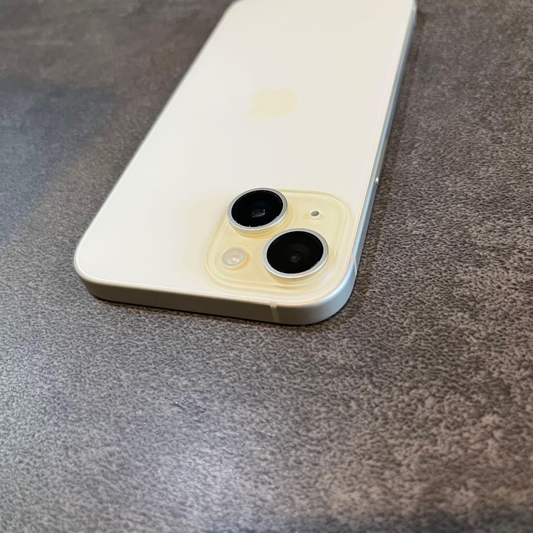 iPhone15 128GB イエロー SIMフリー 極美品