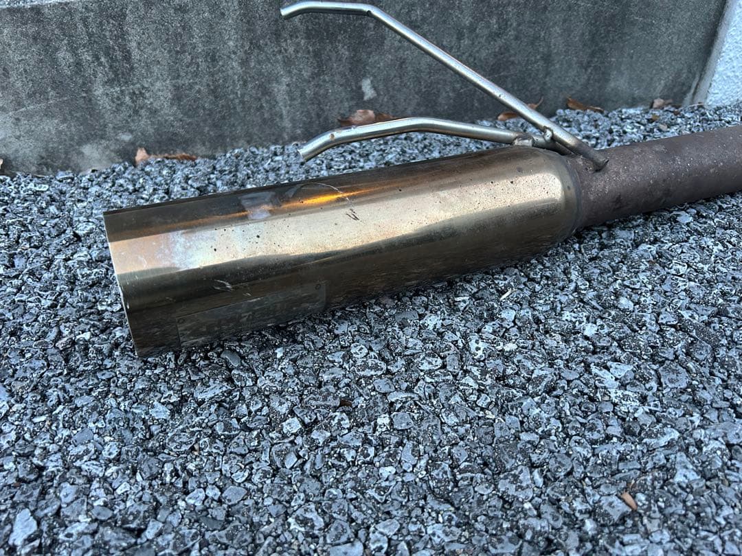 GE フィット ゼロファイター リアピース マフラー