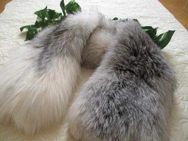 Sale❣️Saga Furs プラチナFox 一匹もの ストール 未使用