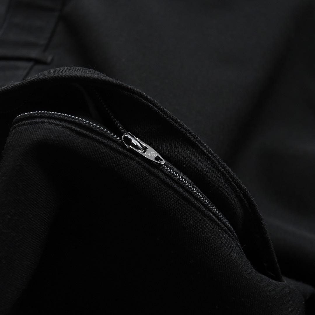 90s リーバイスアクションスラックス ブラック黒 USA W38L29 OVY