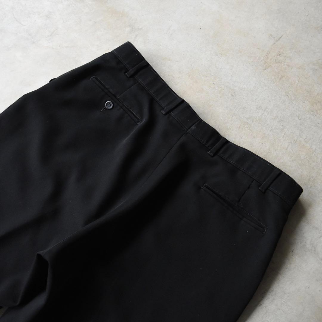 90s リーバイスアクションスラックス ブラック黒 USA W38L29 OVY