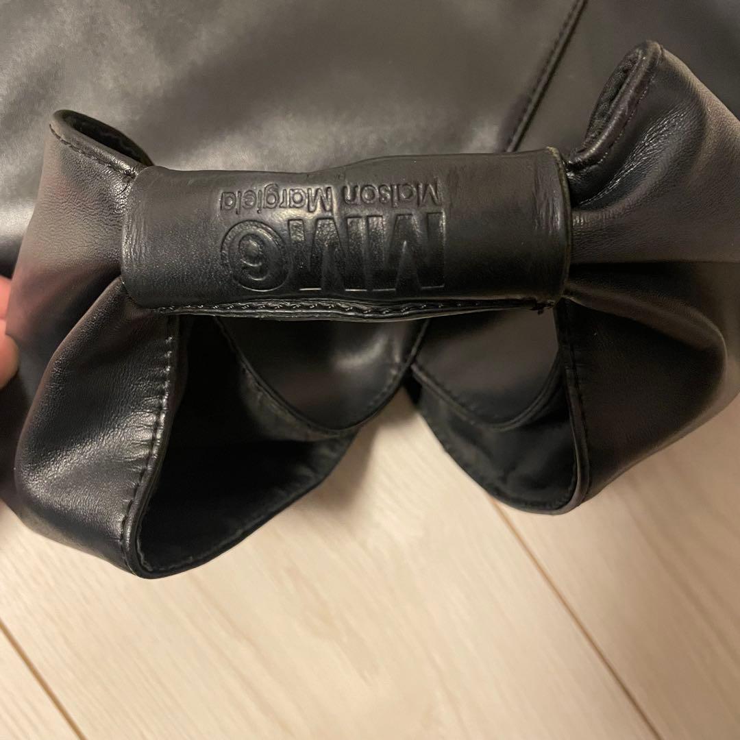 MM6 Maison Margiela メゾンマルジェラ レザー トートバッグ