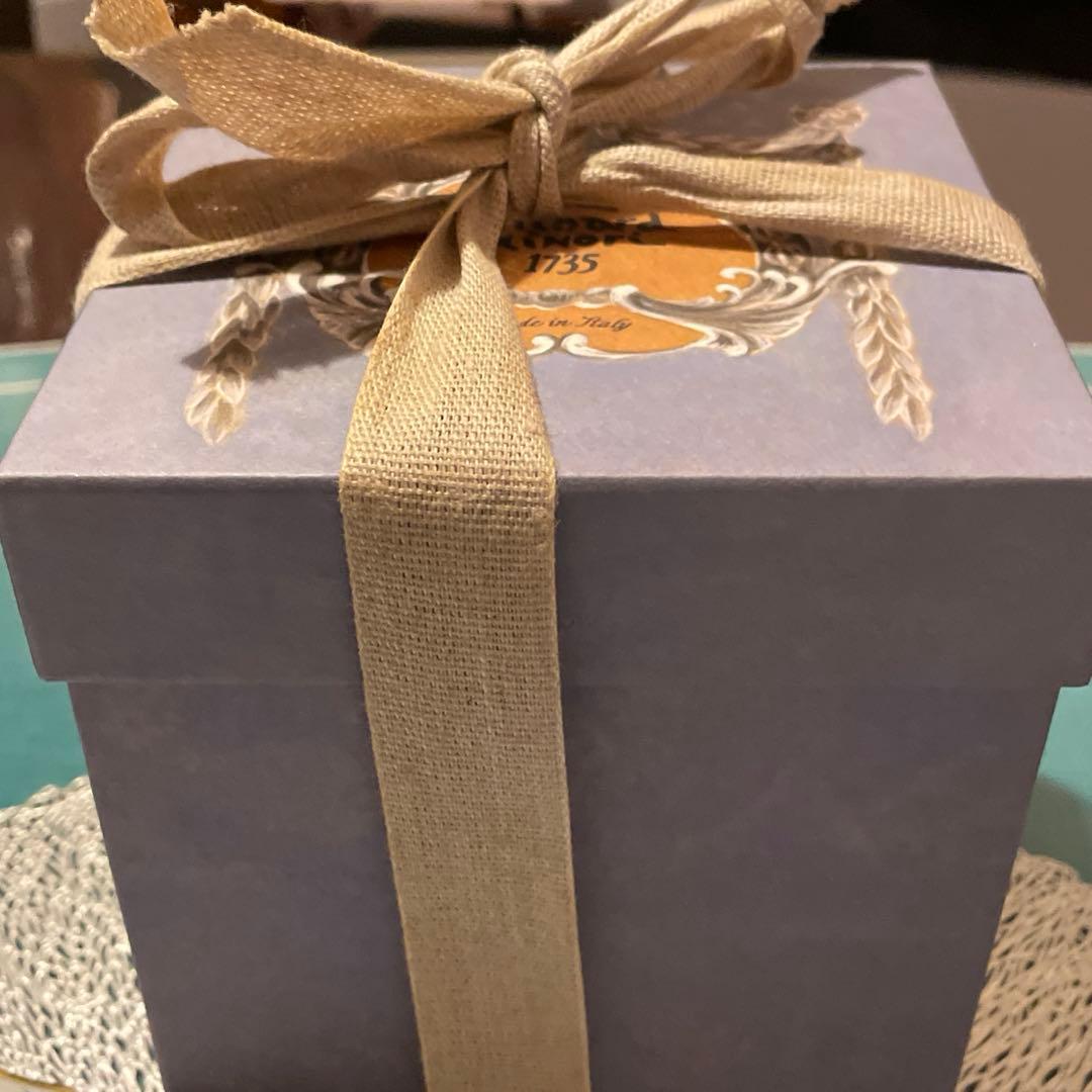 ジノリ　オーロ　ディロッチャ蓋付きマグカップ