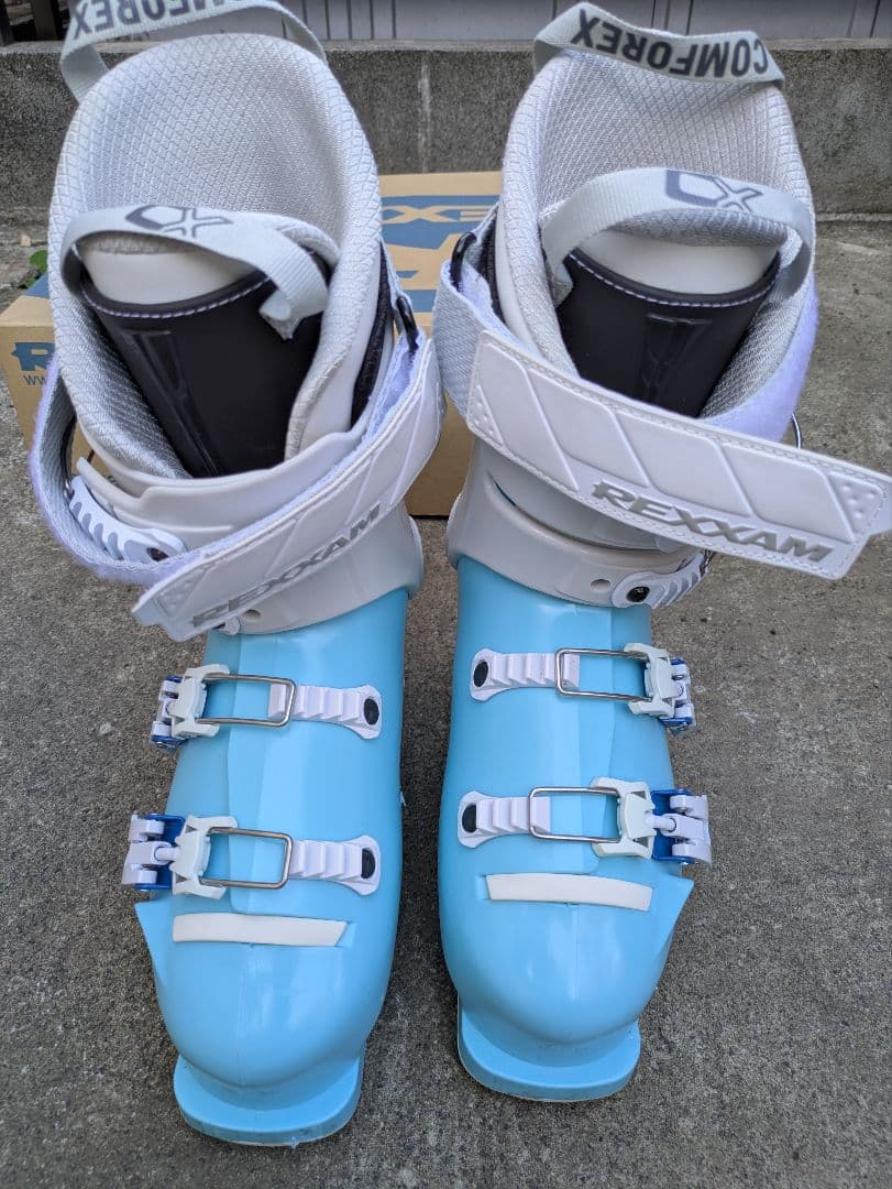 REXXAM スキー用ブーツ ライトブルー