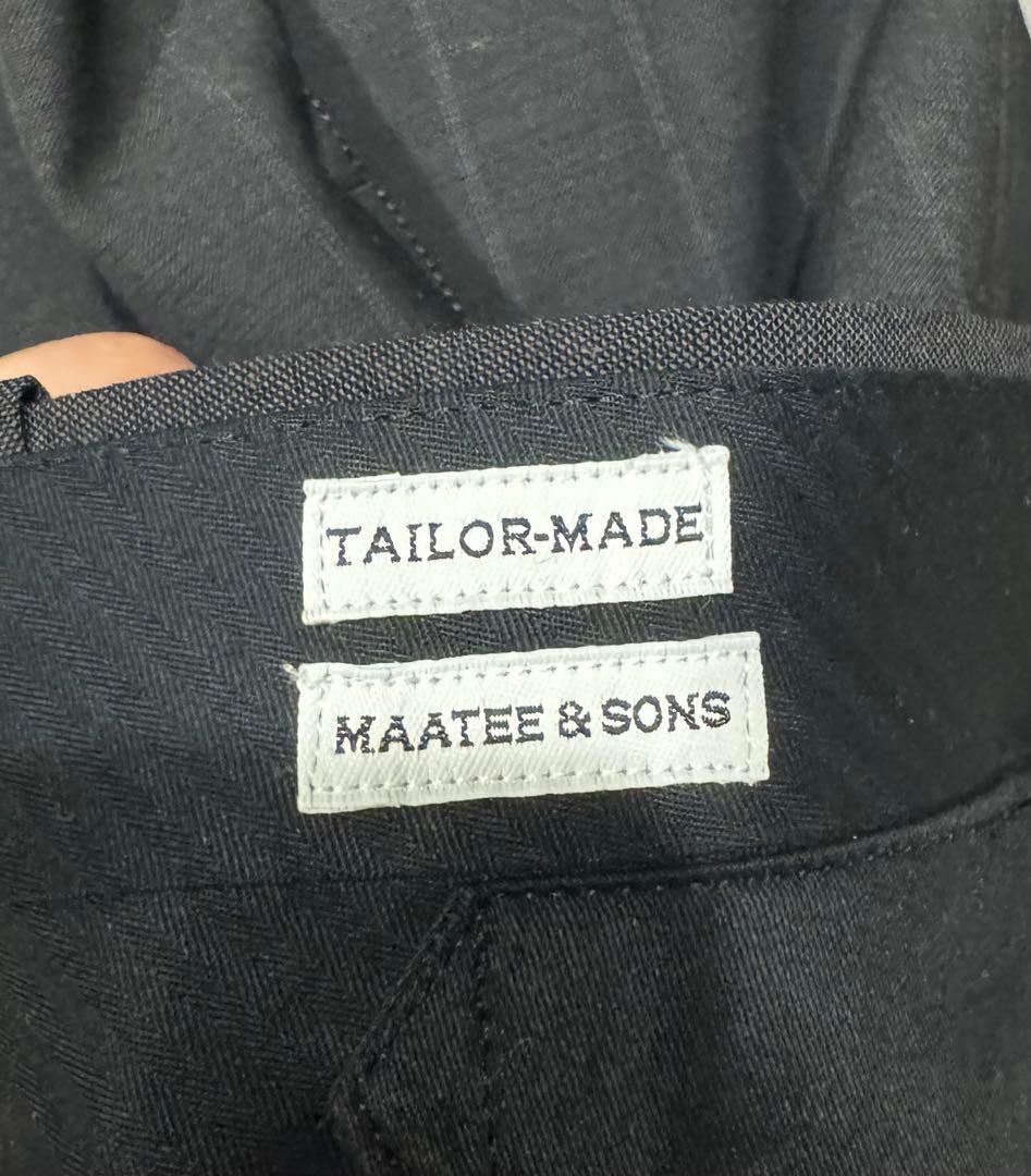 MAATEE&SONS 25ss SET UP TROUSER 2 サイズ2