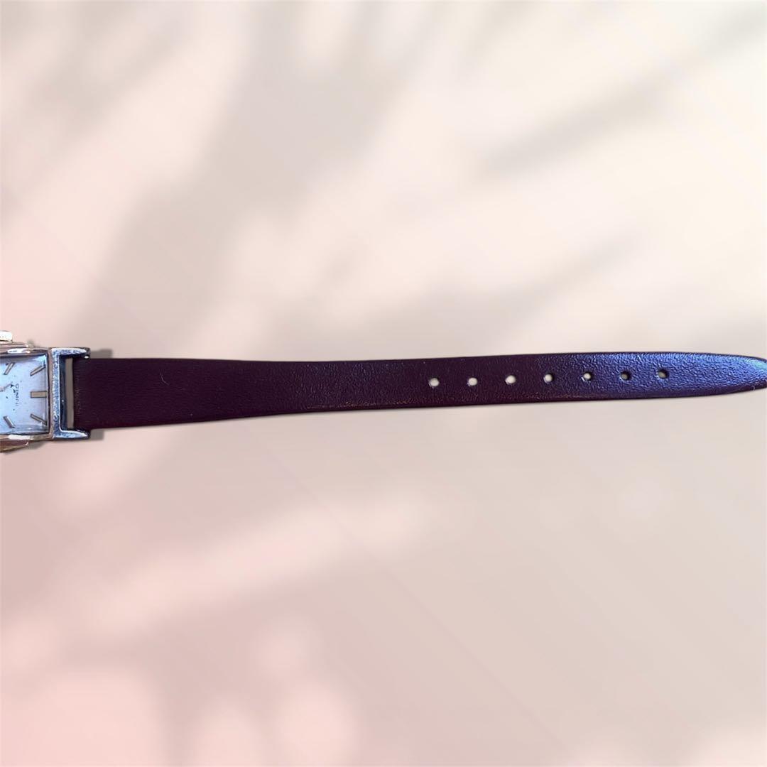 【K18金無垢/稼働品】DEN-RO スイス製 アンティーク腕時計 17石手巻き