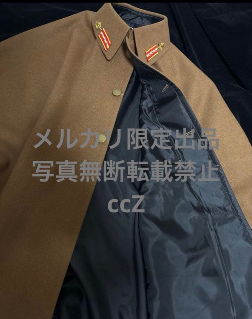 【特別企画・激レア】日本帝国陸軍 憲兵青年将校　焦香色ウール／マント