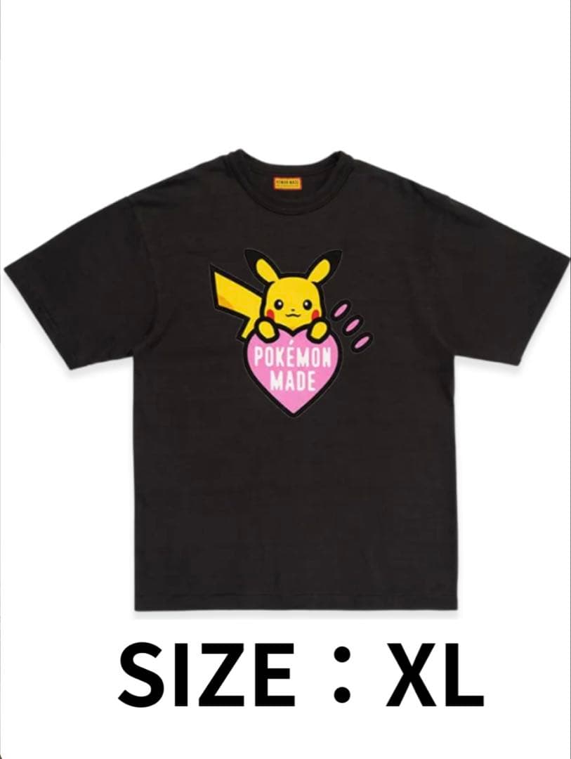ヒロ　HUMAN MADE ピカチュウ Tシャツ XL