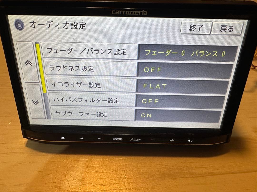 送料込 カロッツェリア ナビ Bluetooth