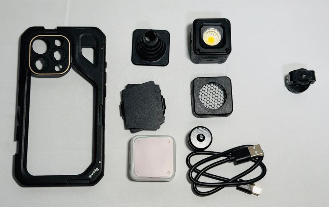 SmallRig スマホビデオリグケージ iPhone 15 Pro キット