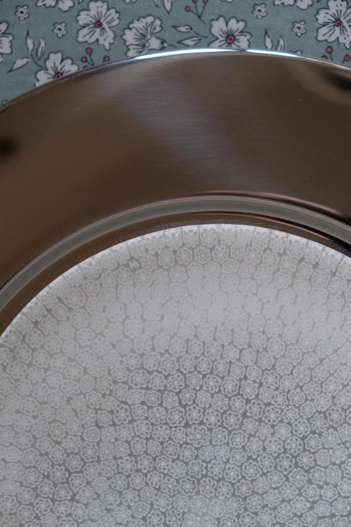 エルコーレモレッティ ベネチアンガラス ミルフィオリ ムリーニ プレート 皿