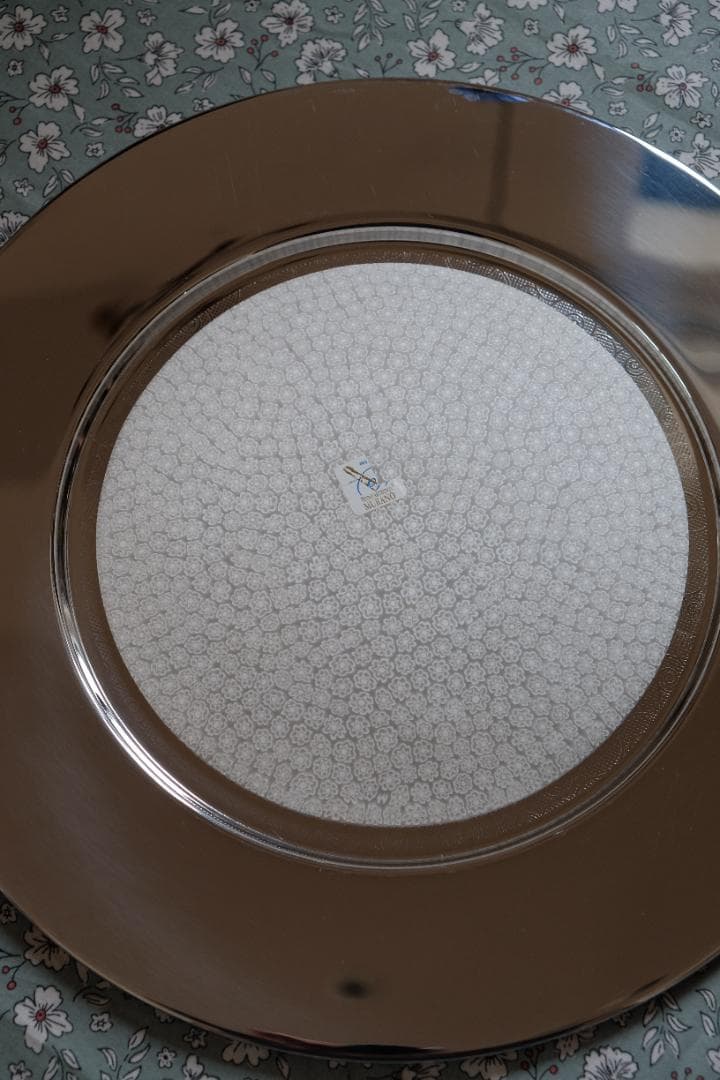 エルコーレモレッティ ベネチアンガラス ミルフィオリ ムリーニ プレート 皿