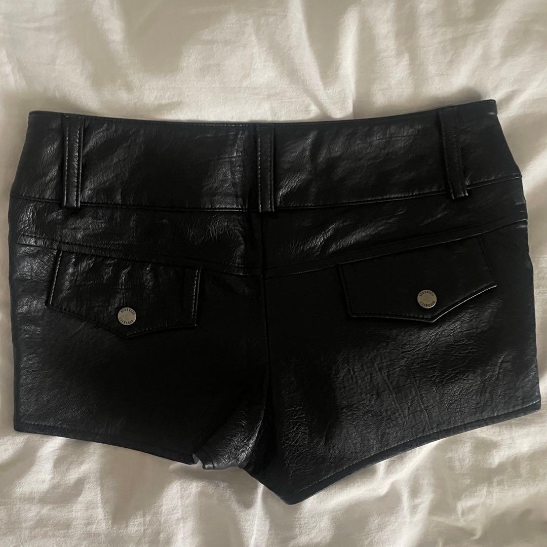 bohemian seol レーザーショートパンツ