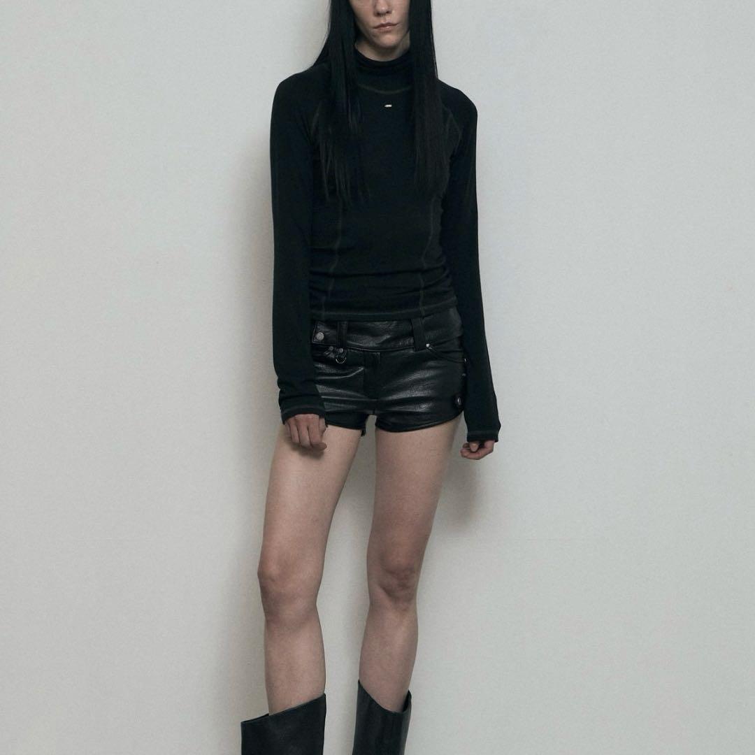 bohemian seol レーザーショートパンツ