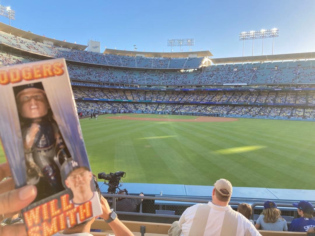 ▪️未開封▪️ロサンゼルスドジャース　ウィルスミスのボブルヘッドヘッド