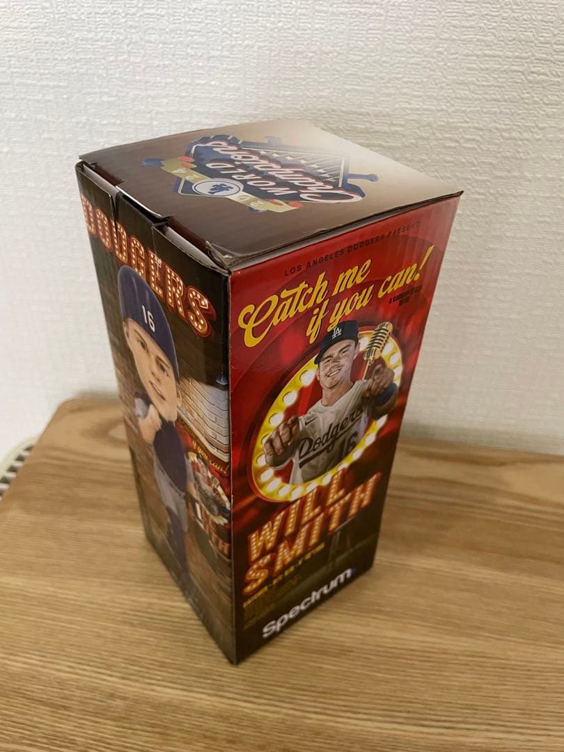 ▪️未開封▪️ロサンゼルスドジャース　ウィルスミスのボブルヘッドヘッド