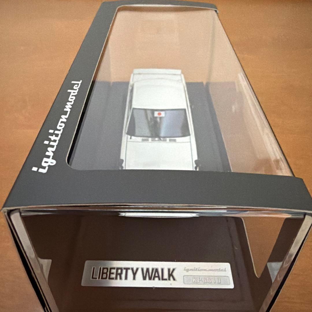 イグニッションモデル ハコスカ 白 1/43